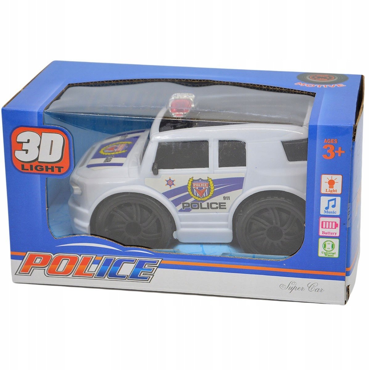 Auto policja na baterie 18466