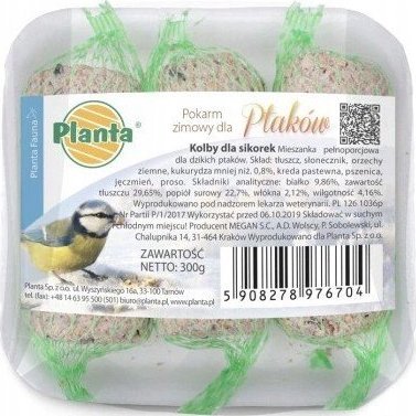 Planta Pokarm energetyczny dla sikorek kolba 3 szt