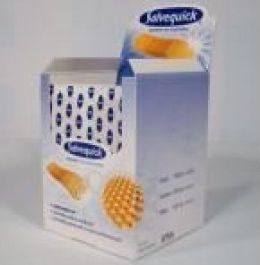 Salvequick Salvequick Plastry Wodoodporne 100szt średnie - 06691001