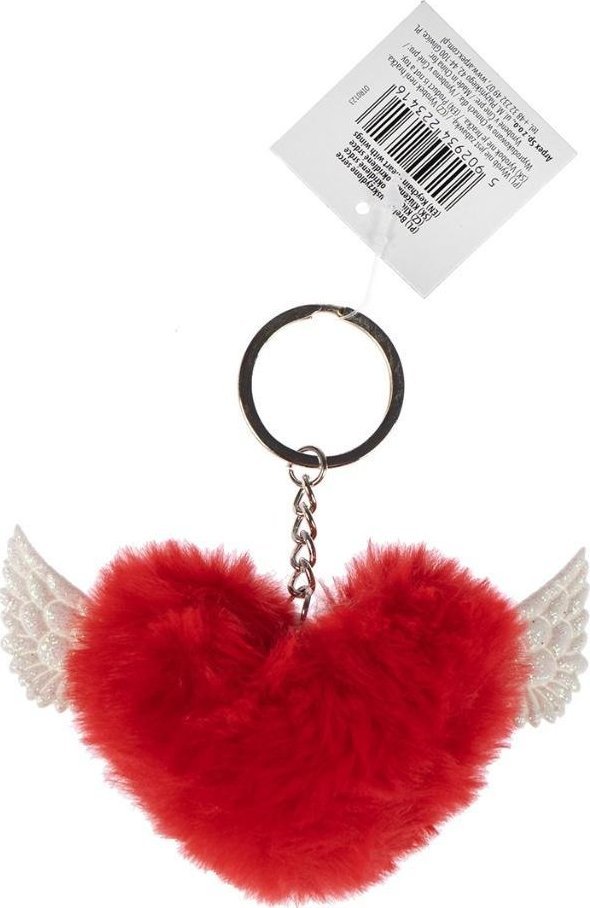 Brelok uskrzydlone serce