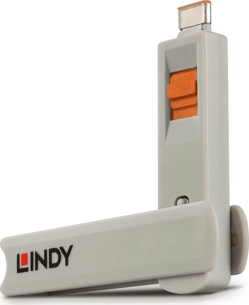 Lindy USB-C Pomarańczowy
