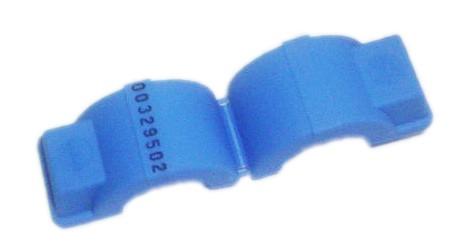 BMETERS Plomba zatrzaskowa typ SAF na śrubunek wodomierza 1/2" DN15