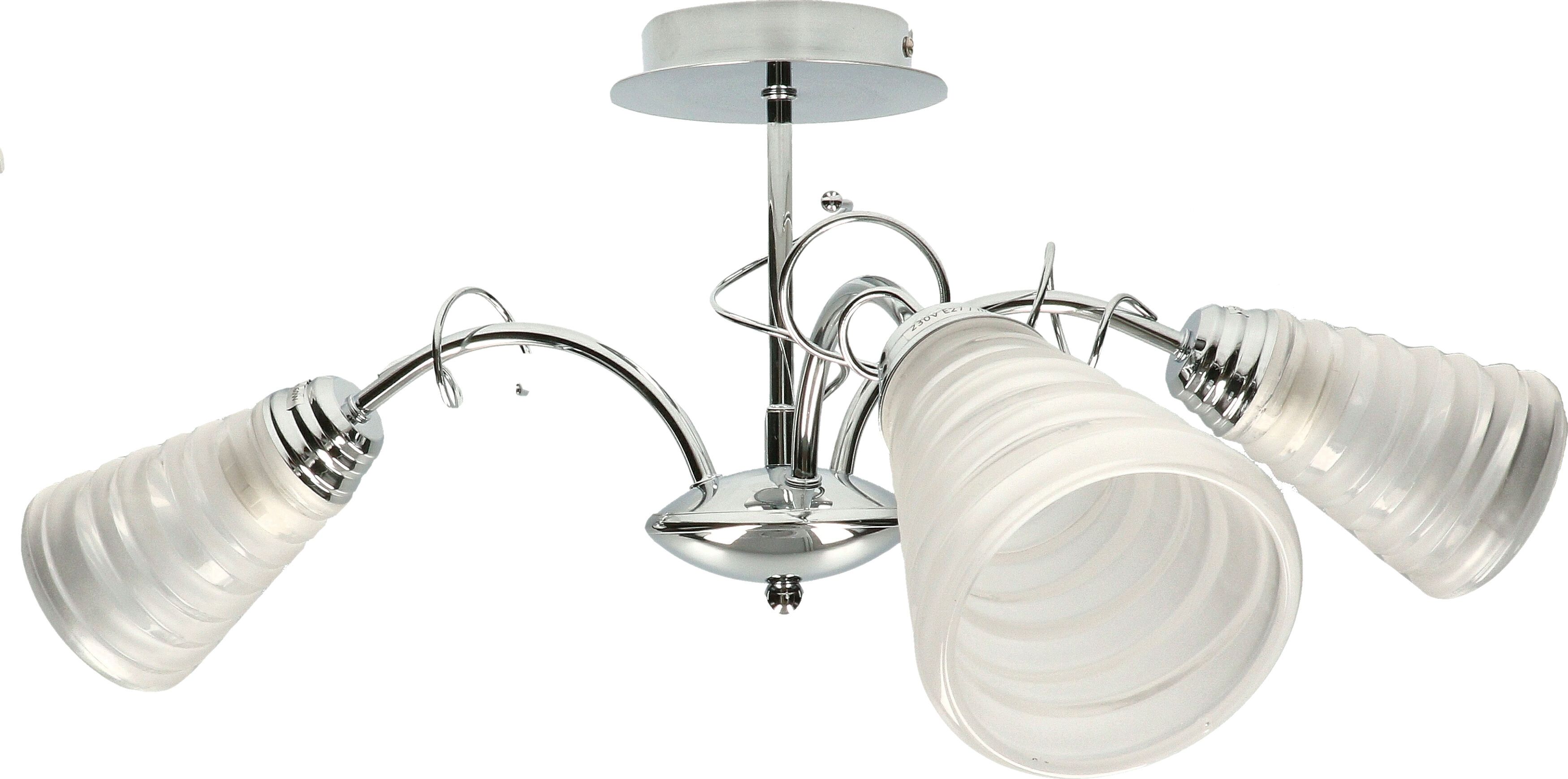 Lampa sufitowa STRUHM Lampa sufitowa plafon GRENADA 3 chrom 3xE27 Vitalux