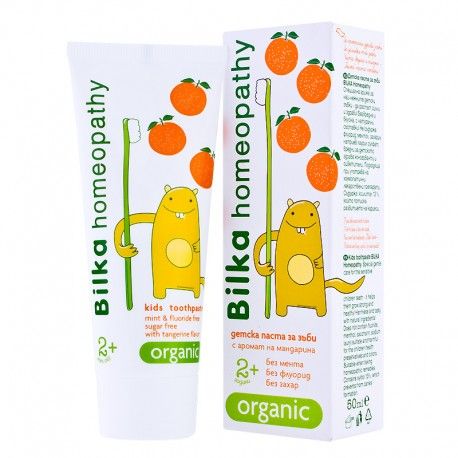 Bilka Homeopathy Dziecięca pasta do zębów 2+ / 50 ml