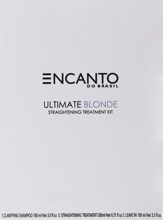 Encanto Ultimate Blonde Zestaw keratyny do włosów blond