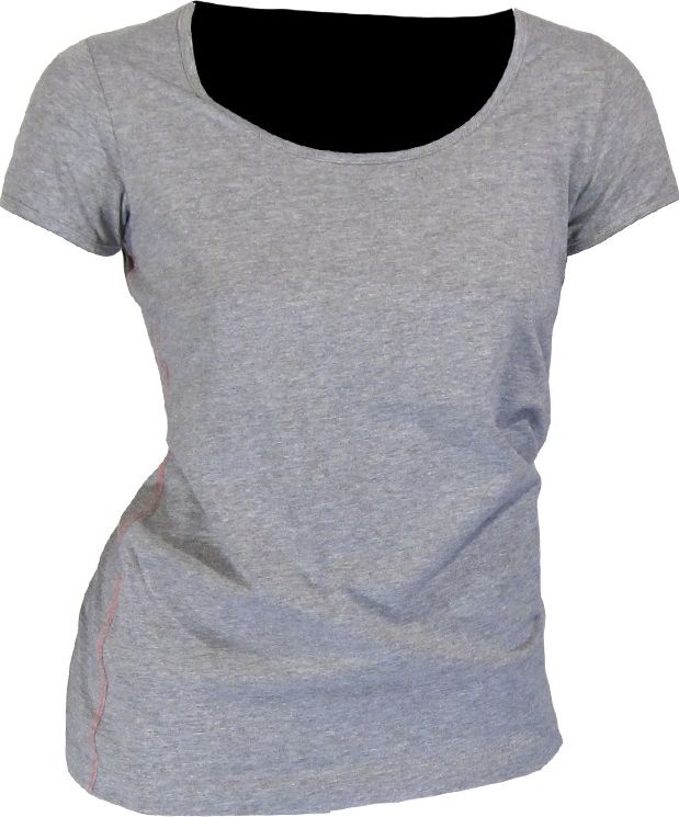CMP Koszulka damska 3D72446 szara r. XXS