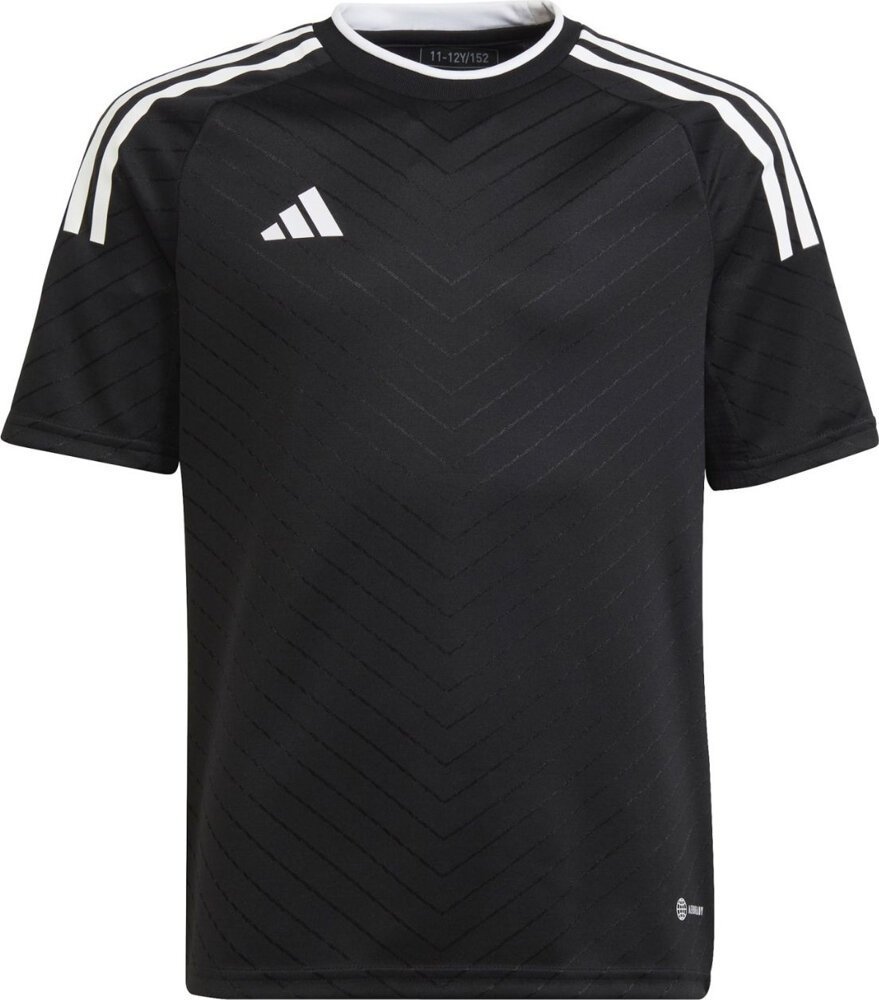 Adidas Koszulka dla dzieci adidas Campeon 23 Jersey czarna HS0537 140cm