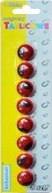 SCHEMAT Magnesy do tablic 20mm 8szt