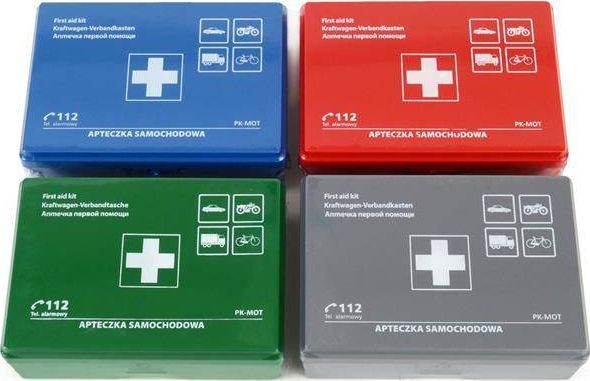 PK-MOT Apteczka samochodowa pierwszej pomocy AS6