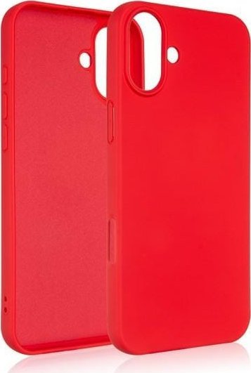 Beline Beline Etui Silicone iPhone 16 6.1" czerwony/red