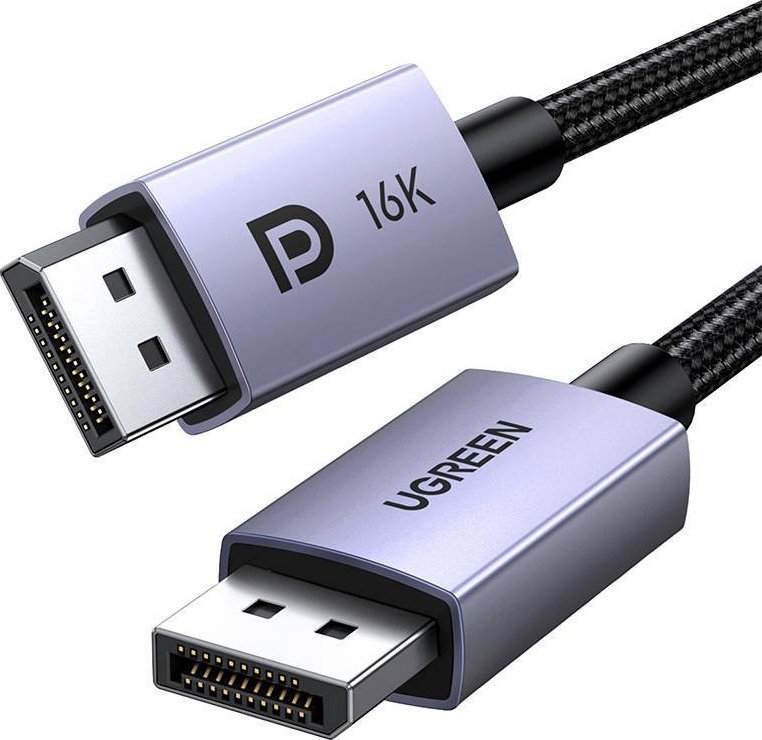 Kabel Ugreen DisplayPort - DisplayPort 1m czarny (15383)