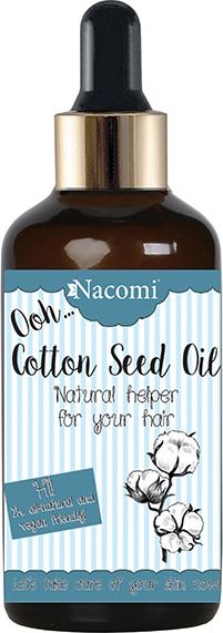 Nacomi Olej do ciała Cotton Seed Oil z pipetą 50ml