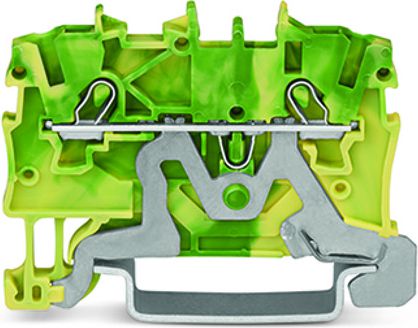 Wago Złączka szynowa 2-przewodowa 1,0mm2 żółto-zielona TOPJOBS (2000-1207)