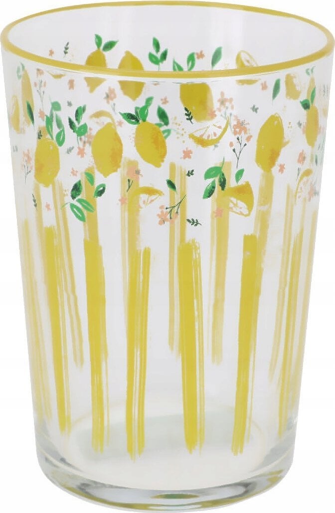 Duża szklanka w owocowy wzór, 510 ml