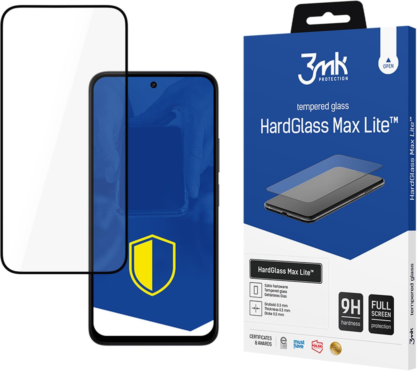 3mk HardGlass Max Lite Black pro Redmi 15 5G