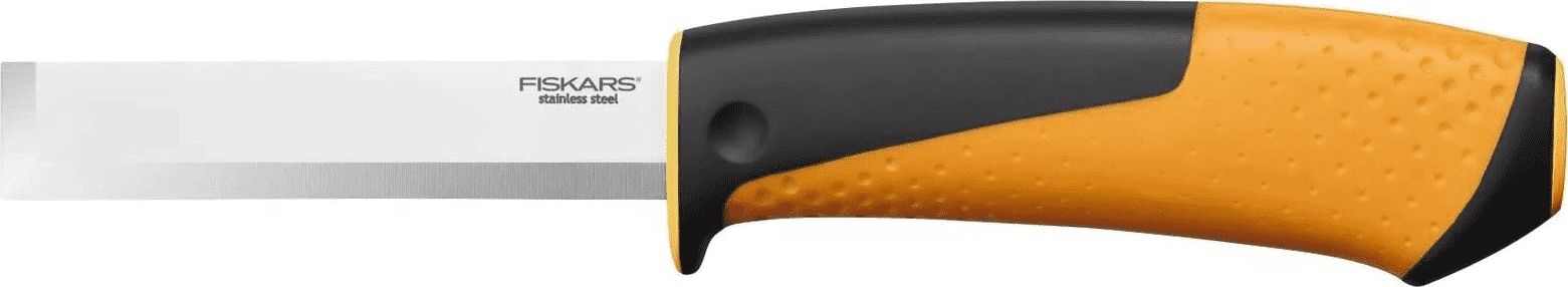 Fiskars nóż stolarski z ostrzałką 209mm żółty (FS-1023621)