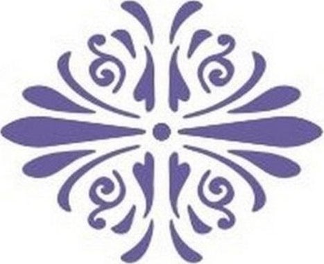 Szablon zmywalny ornament 12x15cm 0,5mm