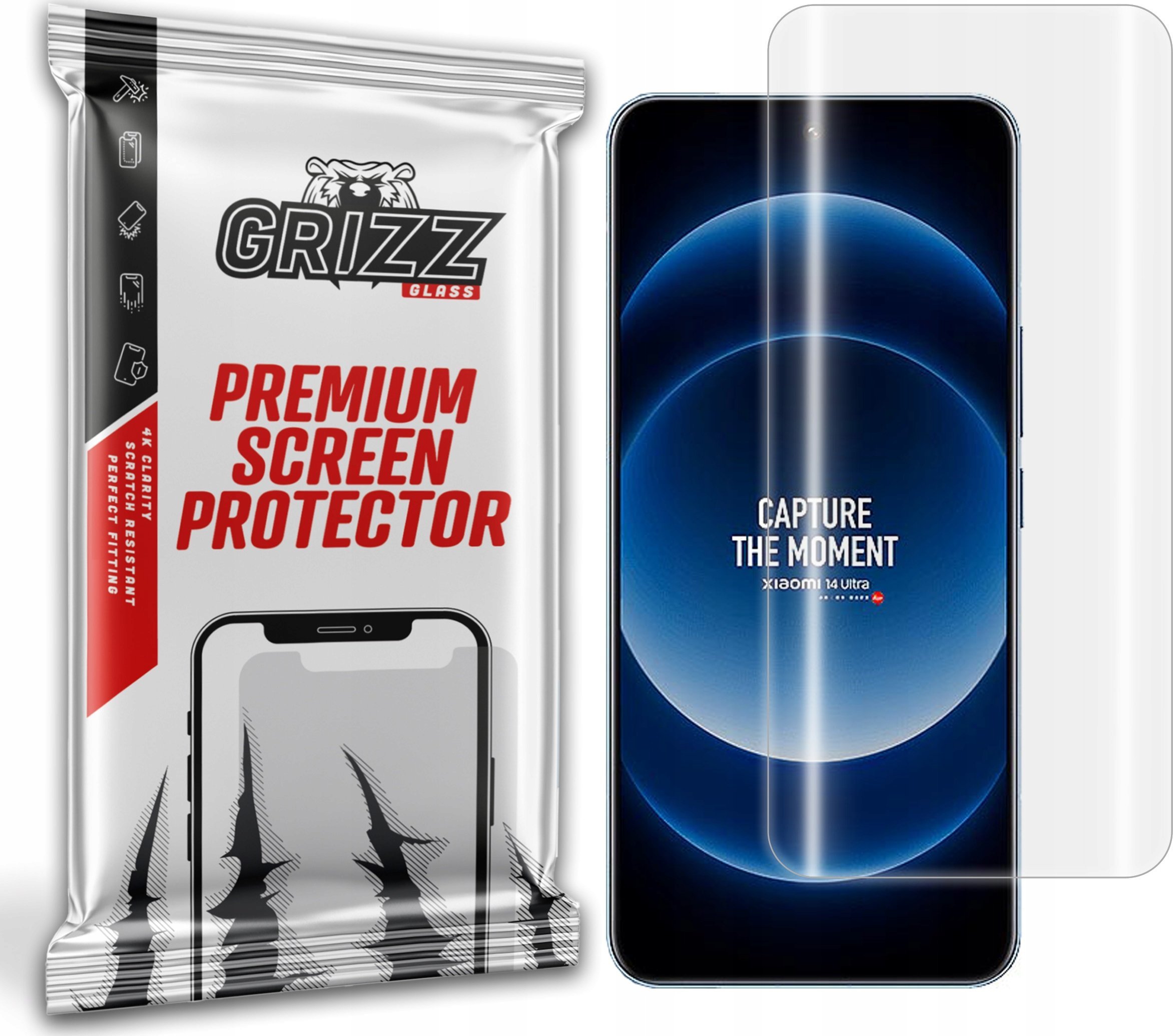 GrizzGlass Folia hydrożelowa GrizzGlass Hydrofilm do Xiaomi 14 Ultra