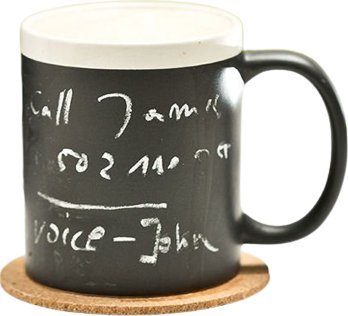 Gadget Master Kubek TABLICA z Kredą - Prezent dla Dziecka