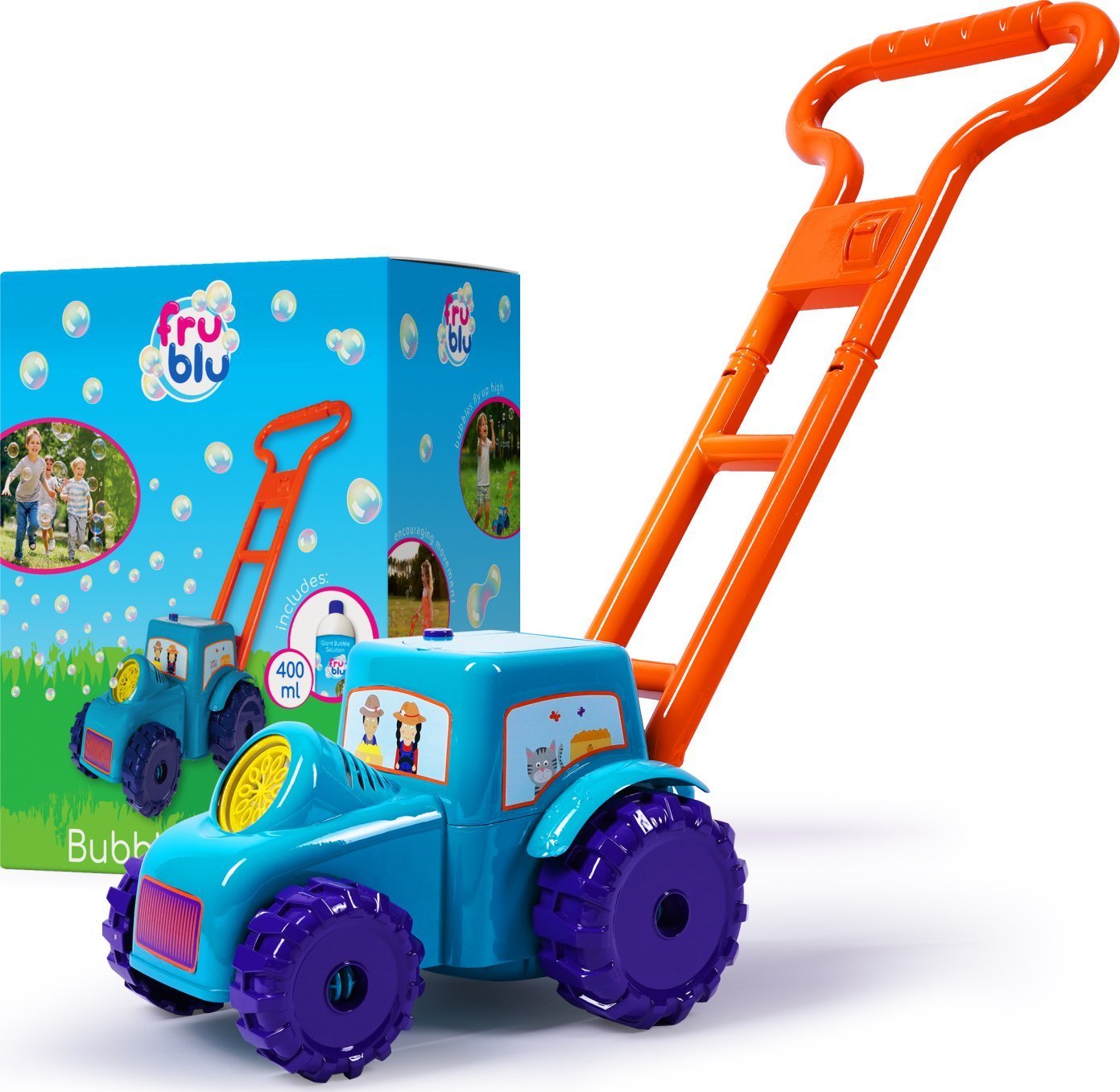 Tm Toys Maszynka do baniek Fru Blu Traktor + Płyn 0,4 L