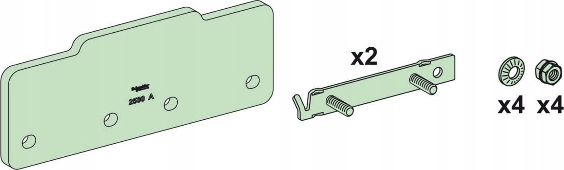 Schneider Electric Łącznik poziomy Linergy LGYE 2500A LVS04621