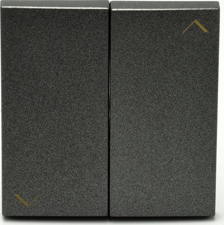 Efapel EFAPEL LOGUS90 KLAWISZE DO ŁĄCZNIKA ŻALUZJOWEGO ZWIERNEGO GRAFIT 90612 TIS