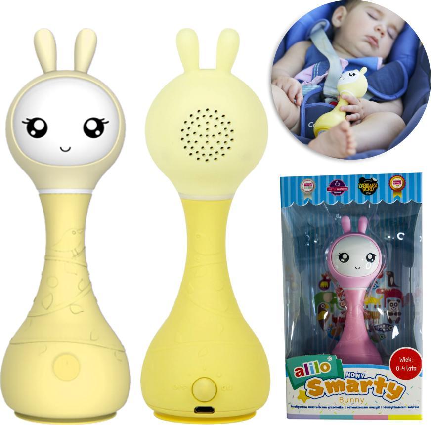 Alilo Alilo Króliczek Smarty Bunny - żółty