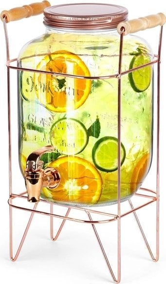 Vilde Słój szklany z kranikiem i stojakiem 4.2 l (139602)