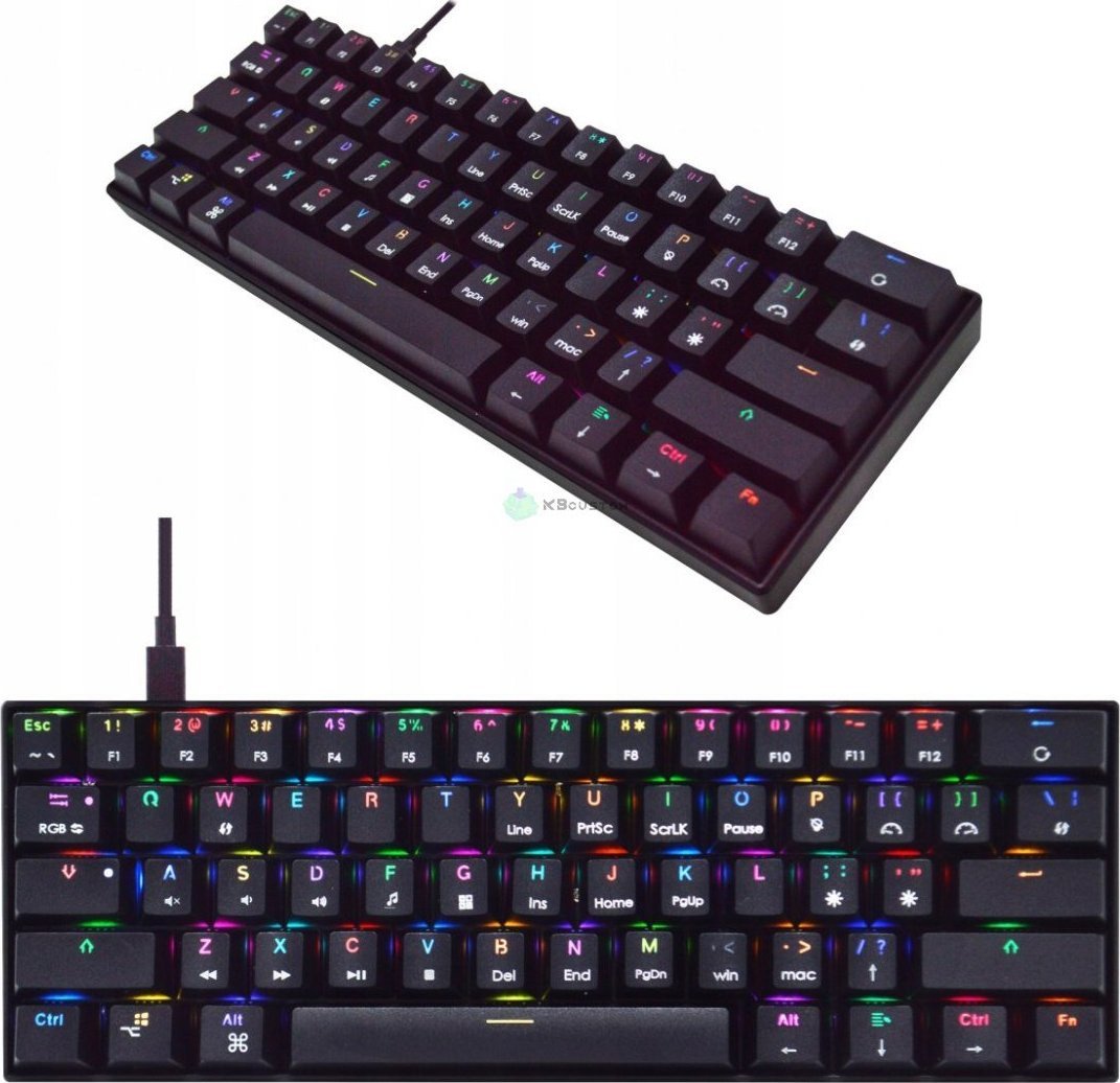 Klawiatura Orlos YK600 - HOTSWAP - BLACK