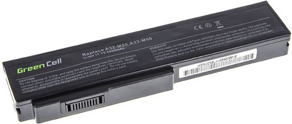 Bateria Green Cell Asus AS68, 14.4V, 4400 mAh (AKKBAGRERD440020)