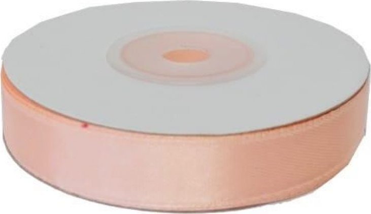 BREWIS Wst±żka satynowa 12mmx23m jasna łososiowa