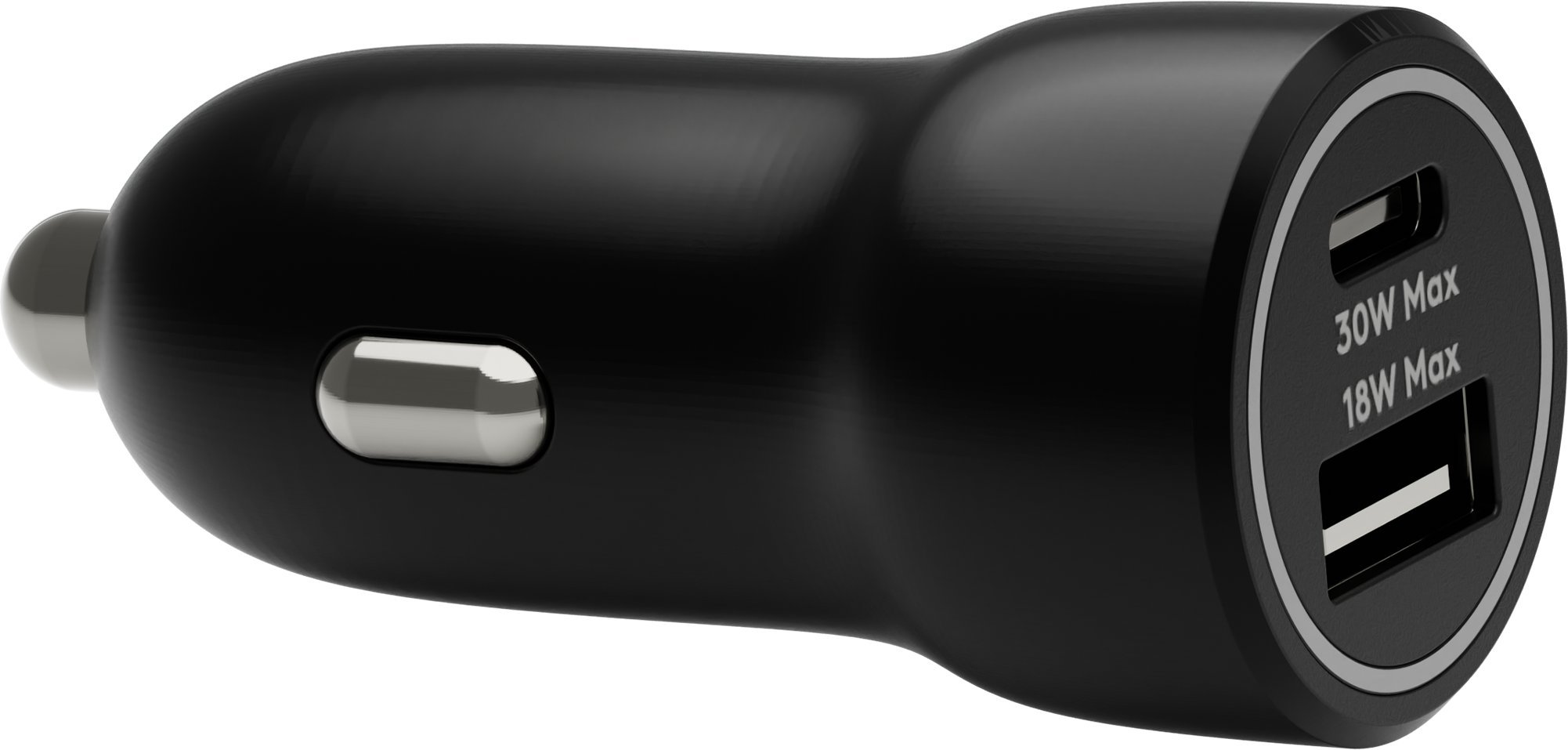 Ładowarka dbramante dbramante1928 re-charge - Zasilacz samochodowy - 30 Watt - 2 wyjścia (USB-C, USB) - czarny