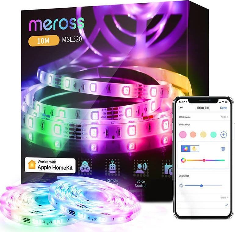 Meross Smart Wi-Fi taśma LED MSL320 Meross