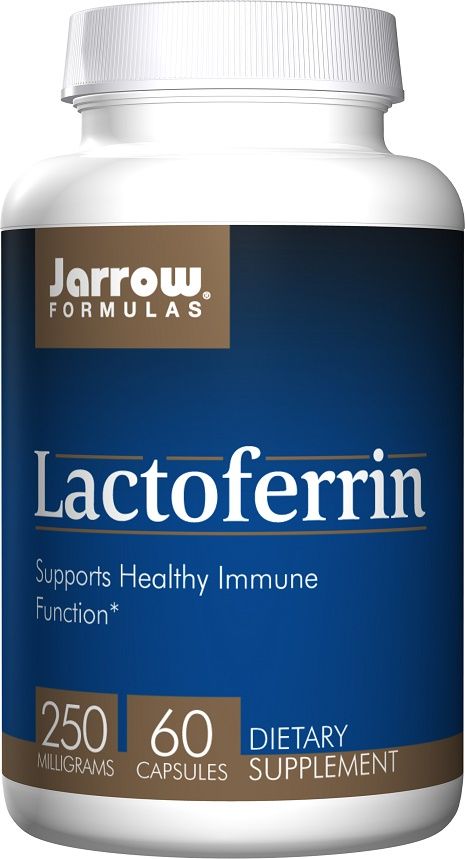 JARROW FORMULAS Jarrow Formulas - Laktoferyna, 250mg, 60 kapsułek