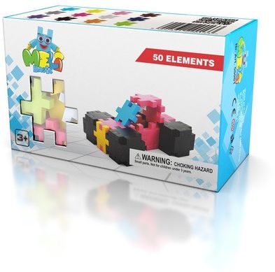 Keycraft Klocki meli basic 50szt