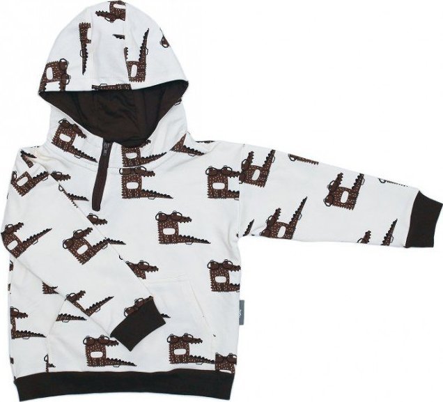 PULP BAMBOO BLUZA DRESOWA - KROKODYLE (110 CM)