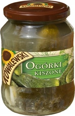 KOWALEWSKI Kowalewski Ogórki Kiszone pasteryzowane 720 ml