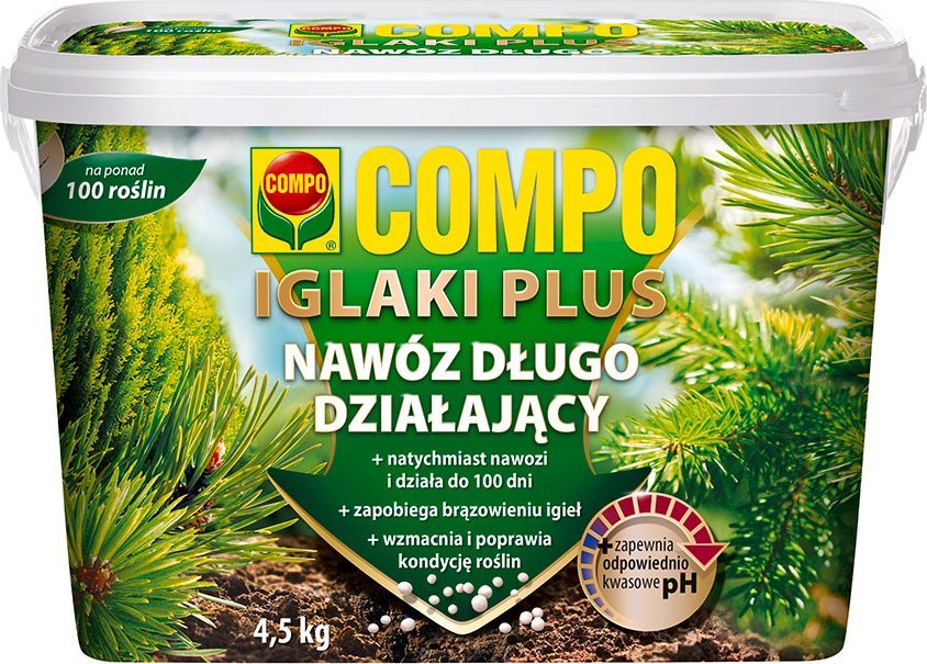 COMPO Nawóz IGLAKI PLUS długo działający 4.5 kg