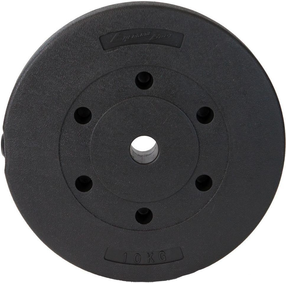 Eb Fit obciążenie betonowe 10 kg FI 28 kolor czarny