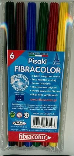 Fibracolor Pisaki 539 6 kol. (154805)
