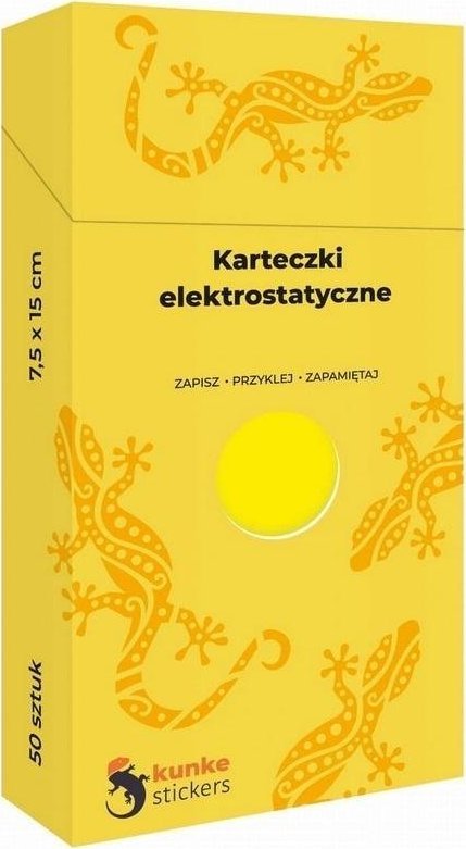 Panta Plast Karteczki elektrostatyczne 50szt. żółte