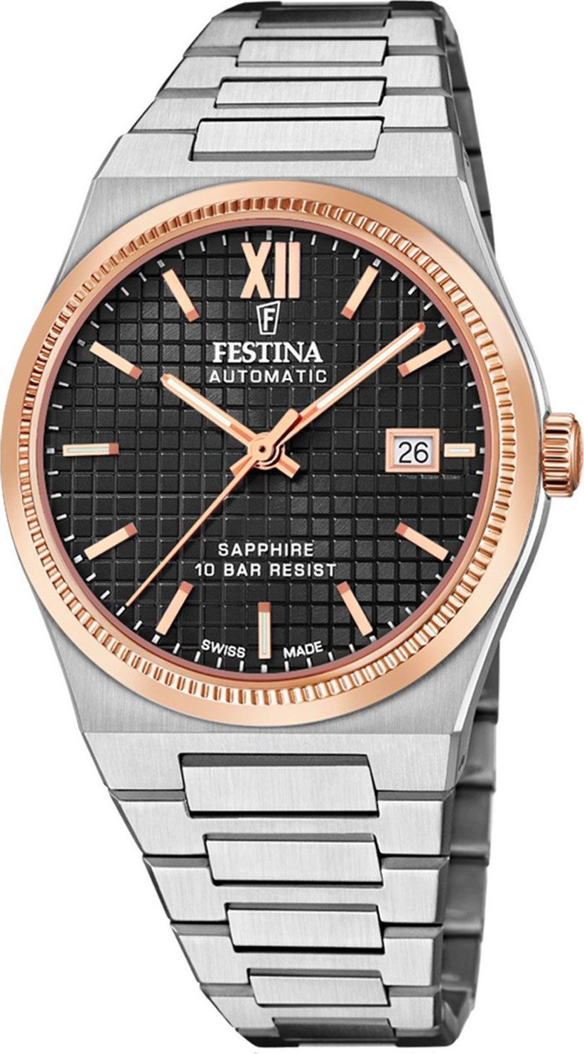 Zegarek Festina Zegarek męski Festina F20030-3 srebrny