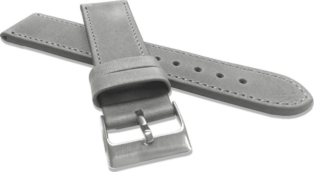 Lavvu LAVVU Szarny szyty pasek SPORT z luksusowej skóry Top Grain - 24