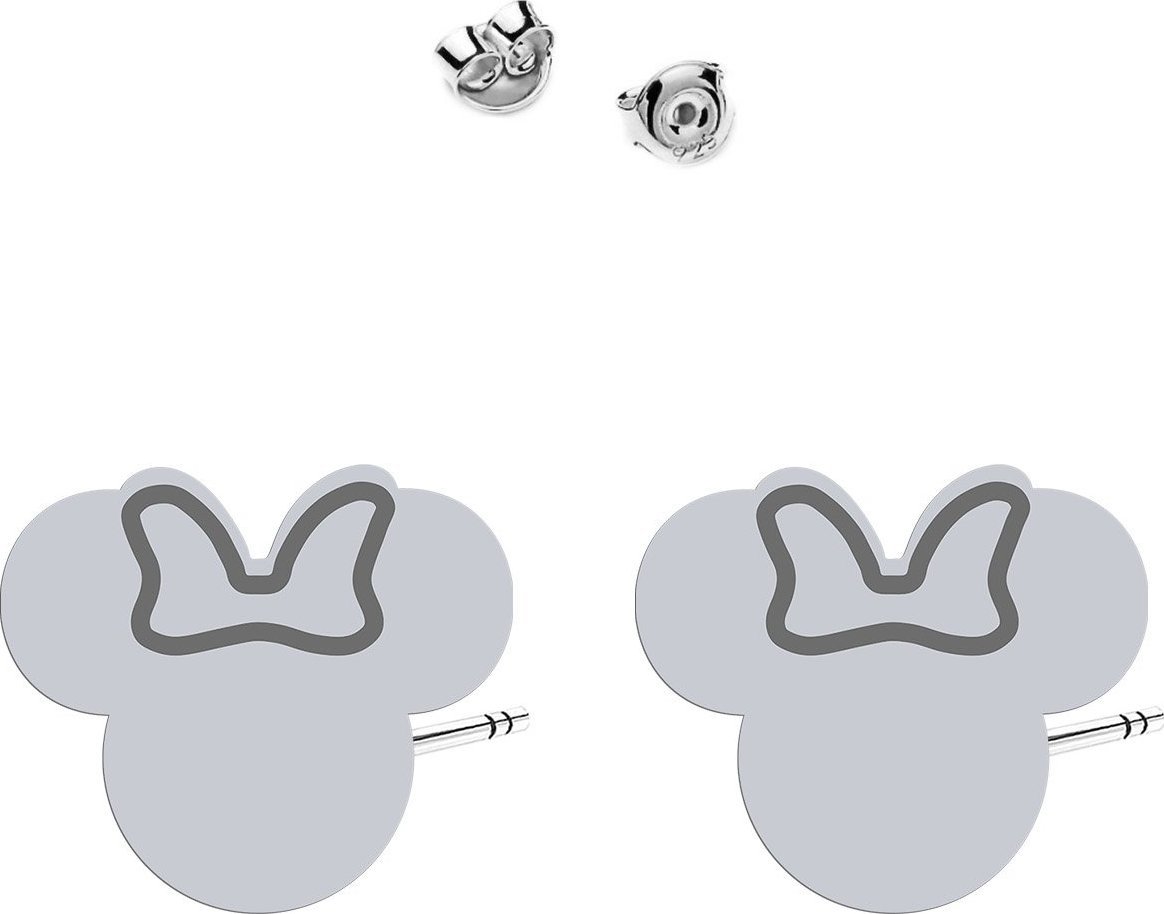MEJK Jewellery Kolczyki Srebrne z Myszką Miki