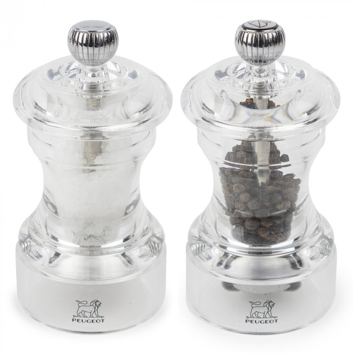 BISTRO Zestaw młynków do soli i pieprzu 10 cm akry Peugeot