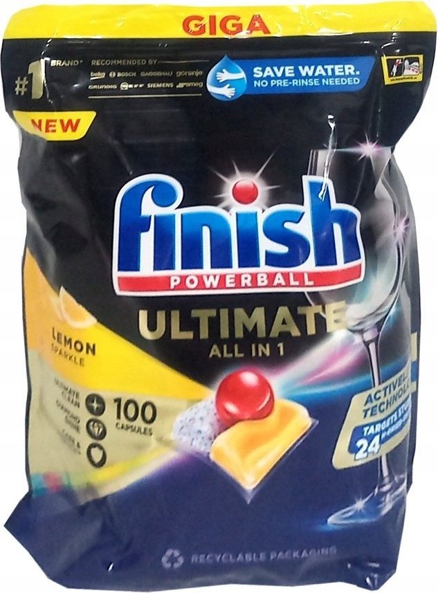 Finish Tabletki do zmywarki Ultimate 100 szt.