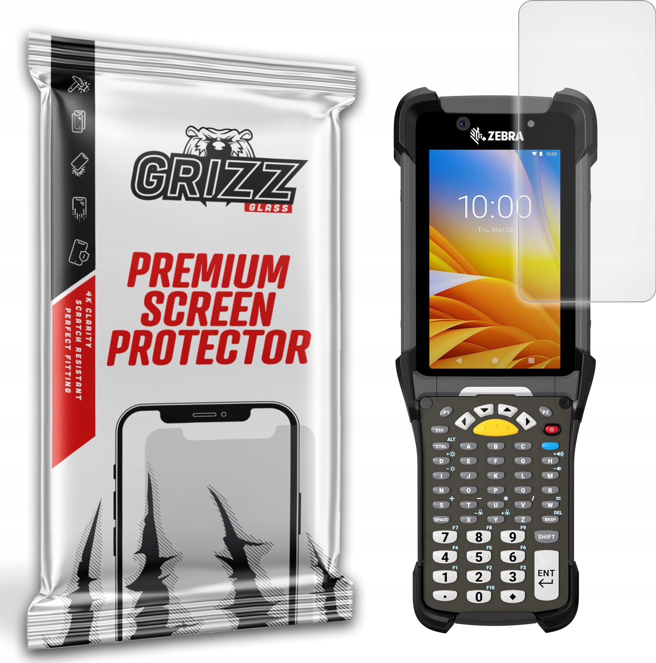 GrizzGlass Folia matowa GrizzGlass PaperScreen do Zebra MC 9300 Series