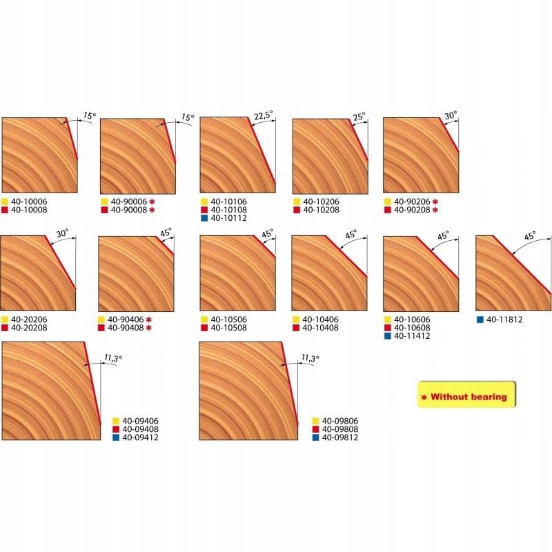 Frez 40-90206P 24X12X6,0 30˚