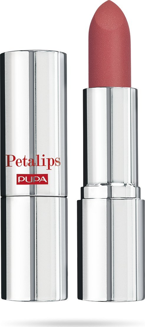 Pupa Pupa, Petalips, Paraben-Free, Matte, Cream Lipstick, 006, Peach Flower, 3.5 g For Women