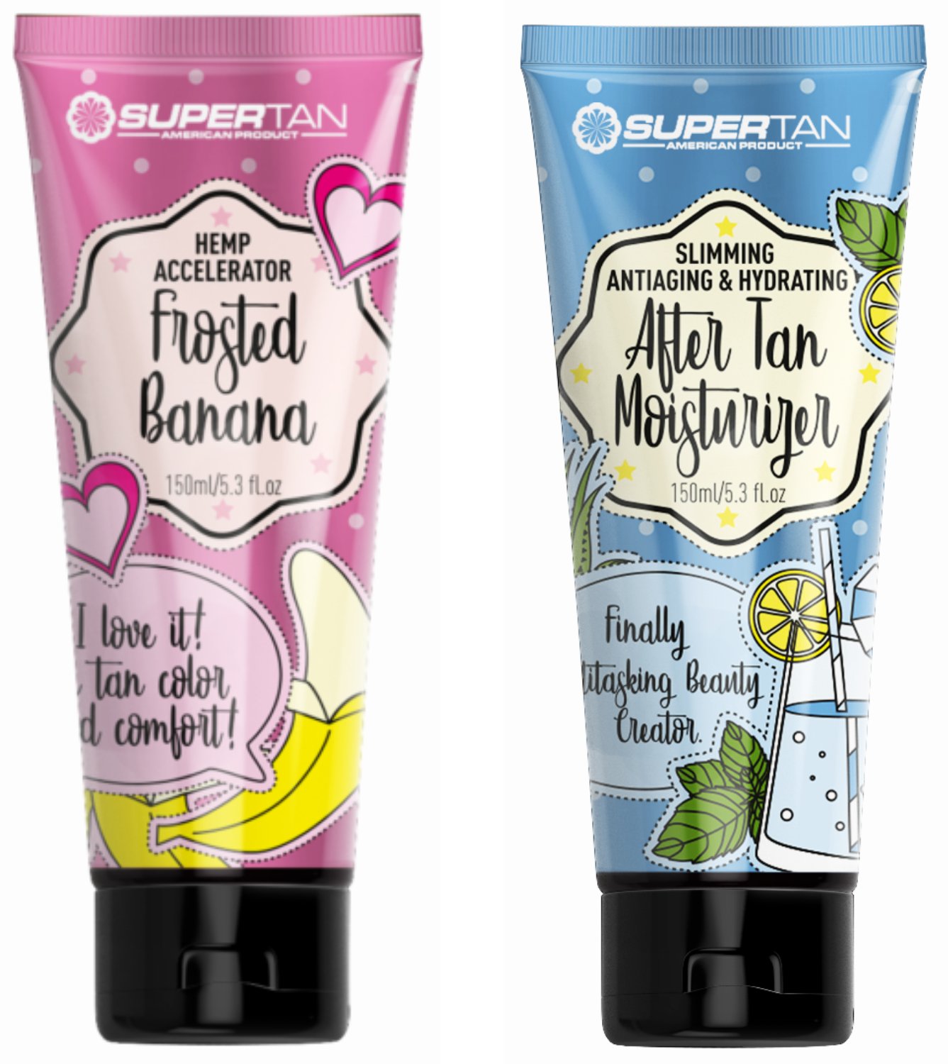 Supertan Frosted Banana + After Tan Po Opalaniu Gratis